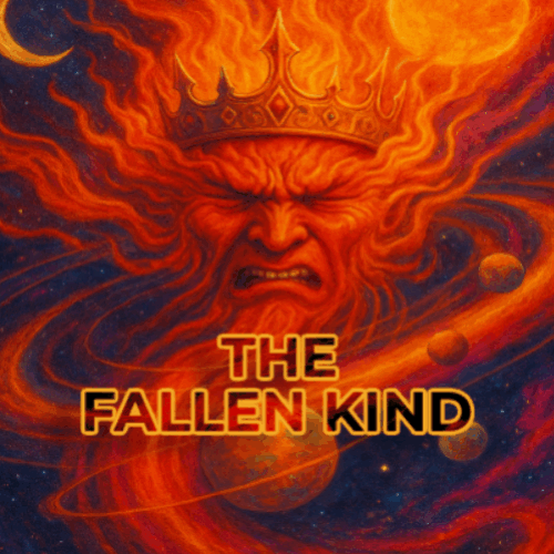 Social media profile picture for the Fallen Kind with links to Instagram and X